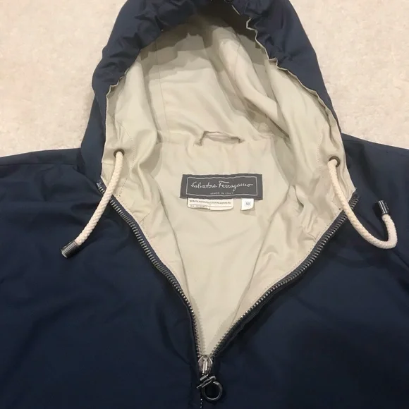 Salvatore Ferragamo Windbreaker Packable Jacket